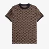 Glitch Checkerboard herr-t-shirt Glitch Checkerboard herr-t-shirt