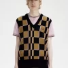 Glitch Checkerboard herrlinnen Glitch Checkerboard herrlinnen