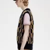 Glitch Checkerboard herrlinnen Glitch Checkerboard herrlinnen