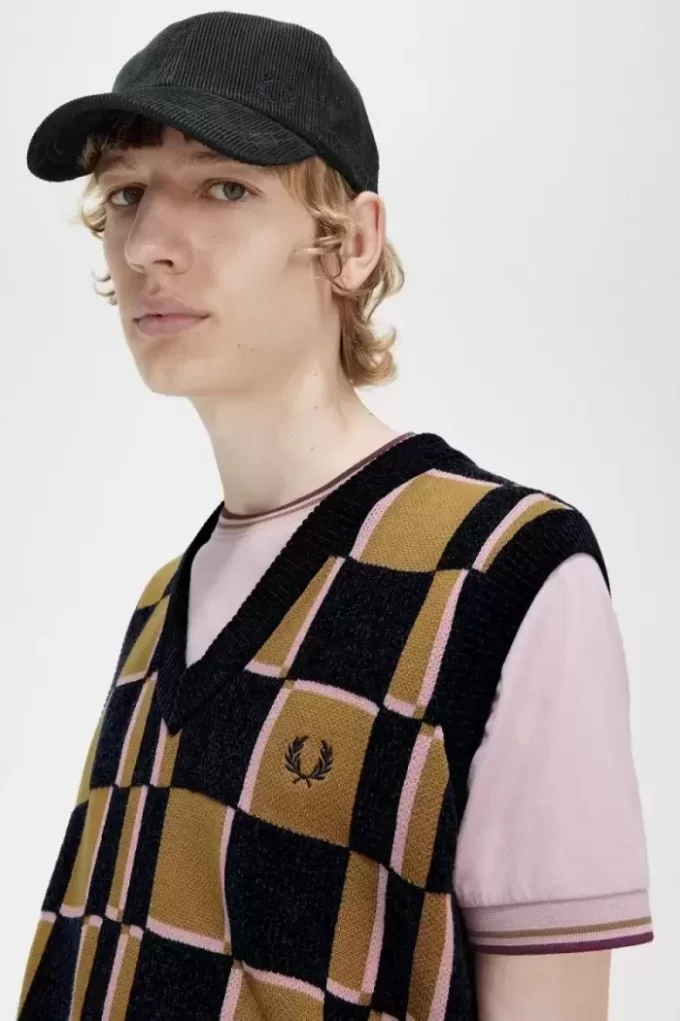 Glitch Checkerboard herrlinnen Glitch Checkerboard herrlinnen