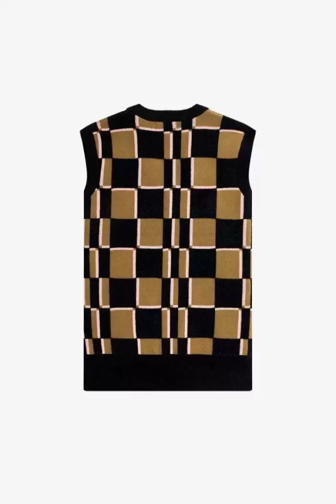 Glitch Checkerboard herrlinnen Glitch Checkerboard herrlinnen