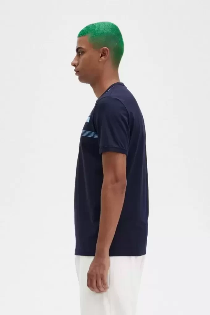 Glitch Print Herr T-shirt Glitch Print Herr T-shirt