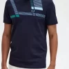 Glitch Print Herr T-shirt Glitch Print Herr T-shirt
