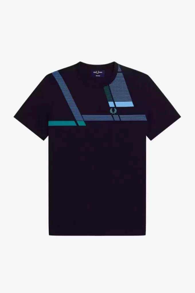 Glitch Print Herr T-shirt Glitch Print Herr T-shirt