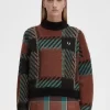 Glitch Tartan Damtröja
