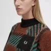 Glitch Tartan Damtröja