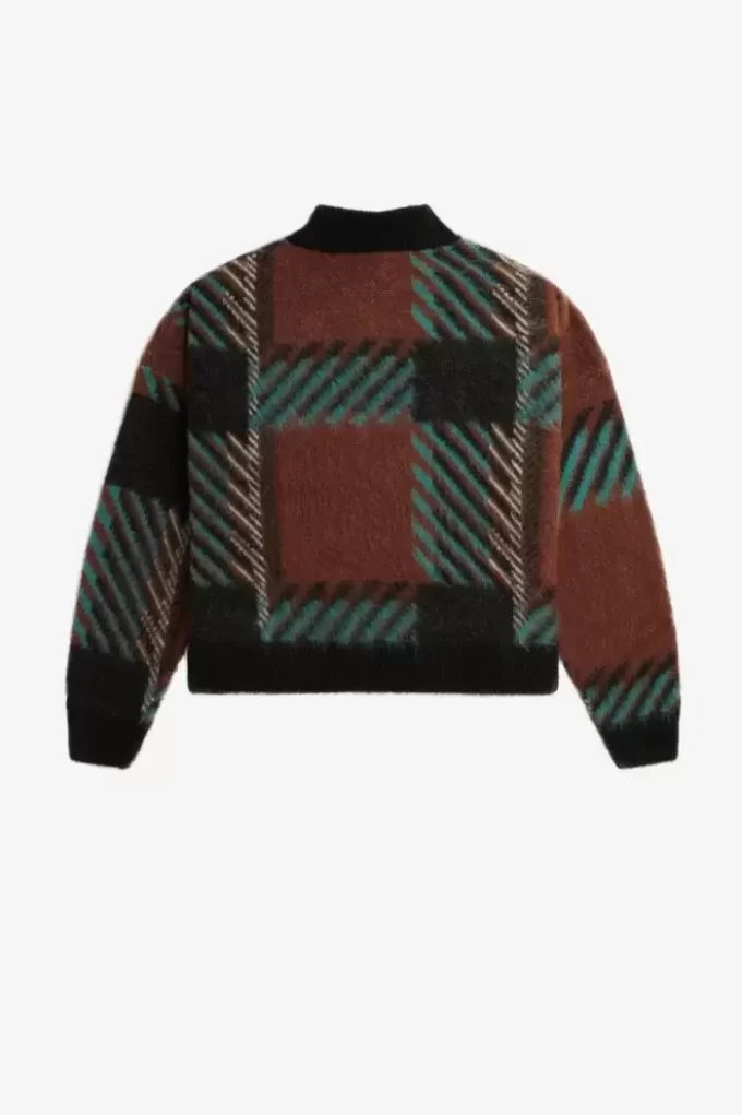 Glitch Tartan Damtröja