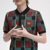 Glitch Tartan herrpikétröja
