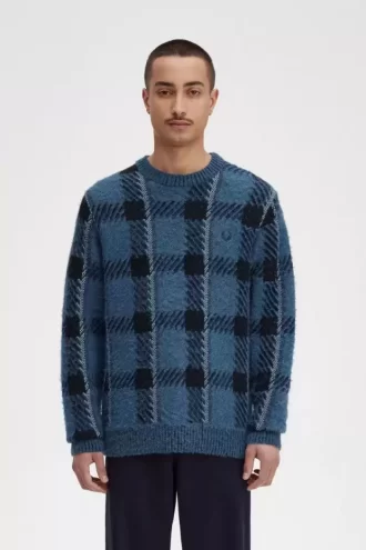 Glitch Tartan Herrtröja