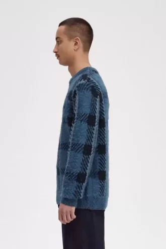 Glitch Tartan Herrtröja
