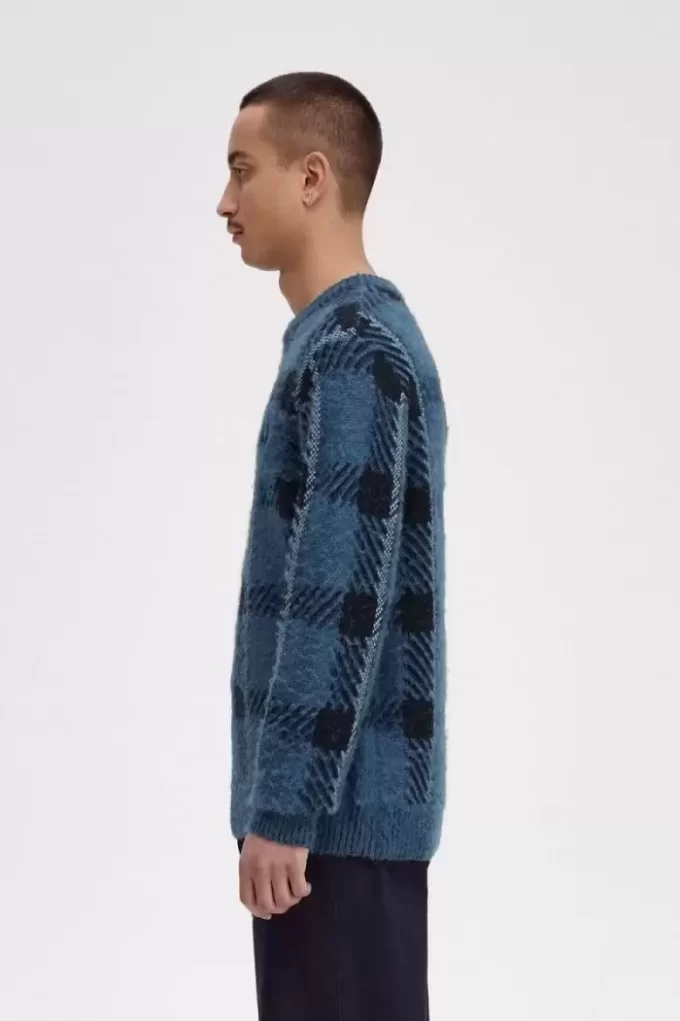 Glitch Tartan Herrtröja