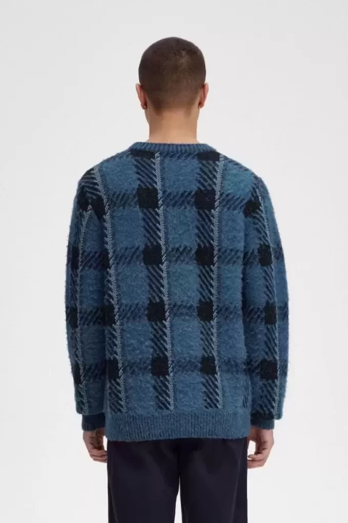 Glitch Tartan Herrtröja