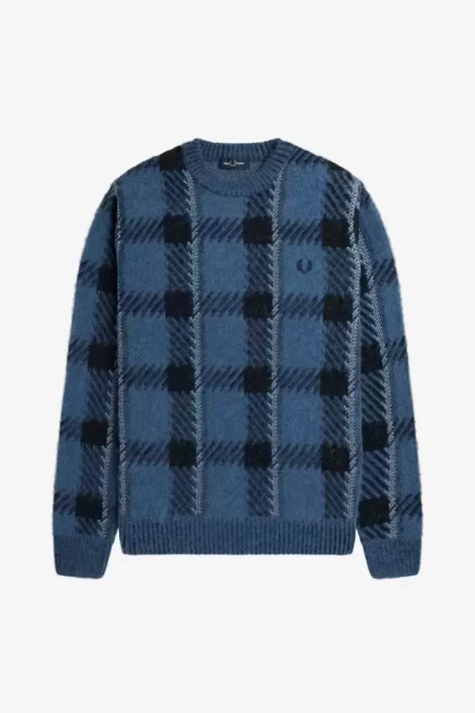 Glitch Tartan Herrtröja