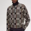 Glitch Tartan herrträningsjackor