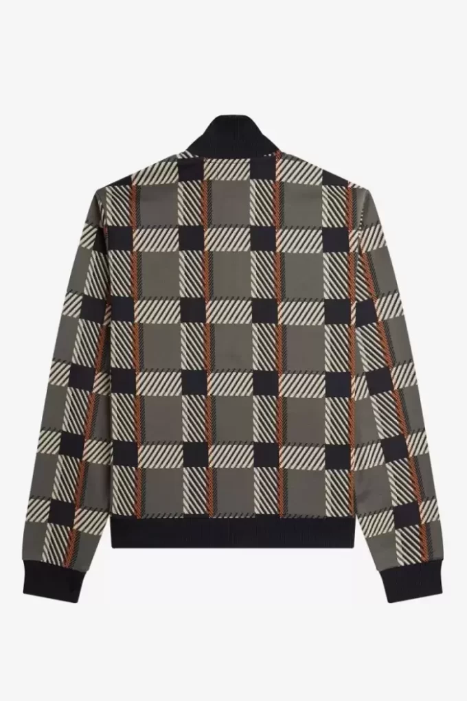 Glitch Tartan herrträningsjackor