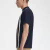 Gradient Randig Herr-T-shirt Gradient Randig Herr-T-shirt