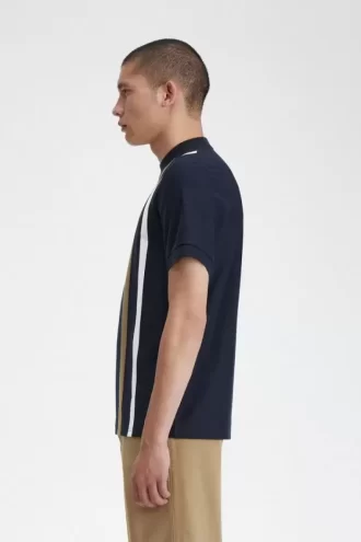 Gradient Randig Herr-T-shirt