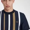 Gradient Randig Herr-T-shirt Gradient Randig Herr-T-shirt