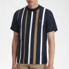 Gradient Randig Herr-T-shirt Gradient Randig Herr-T-shirt