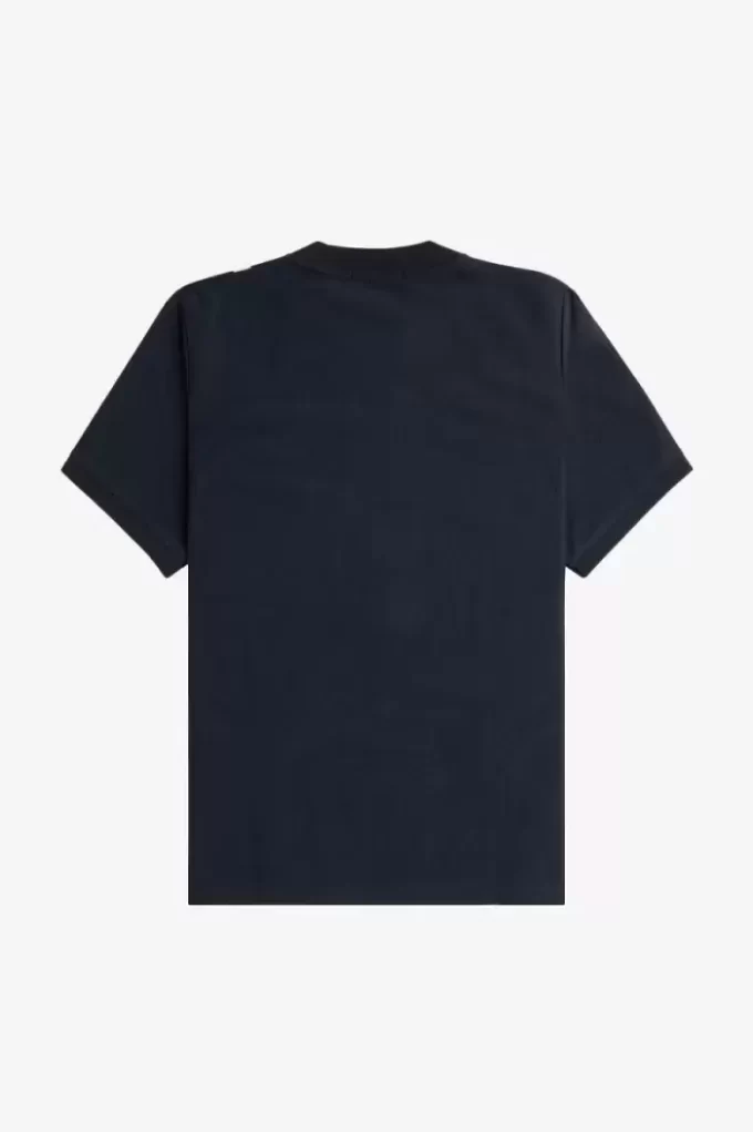 Gradient Randig Herr-T-shirt Gradient Randig Herr-T-shirt