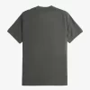Gradient Randig Herr-T-shirt Gradient Randig Herr-T-shirt