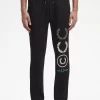Grafisk varumärkesmönstrad sweatpants för män Grafisk varumärkesmönstrad sweatpants för män