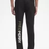 Grafisk varumärkesmönstrad sweatpants för män Grafisk varumärkesmönstrad sweatpants för män