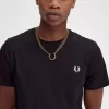 Halsband med lagerkrans och dubbelkedja, smycken för kvinnor Halsband med lagerkrans och dubbelkedja, smycken för kvinnor