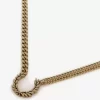 Halsband med lagerkrans och dubbelkedja, smycken för kvinnor Halsband med lagerkrans och dubbelkedja, smycken för kvinnor