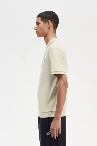 Henley herrpoloskjorta
