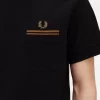 Herr-T-shirt med dubbla fickor Herr-T-shirt med dubbla fickor
