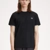 Herr-T-shirt med laurelkrans och grafik Herr-T-shirt med laurelkrans och grafik