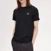 Herr-T-shirt med laurelkrans och grafik Herr-T-shirt med laurelkrans och grafik