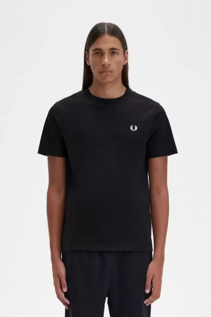 Herr-T-shirt med rund hals Herr-T-shirt med rund hals