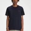 Herr-T-shirt med rund hals Herr-T-shirt med rund hals