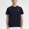 Herr-T-shirt med rund hals Herr-T-shirt med rund hals
