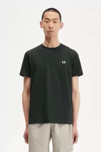 Herr-T-shirt med rund hals Herr-T-shirt med rund hals