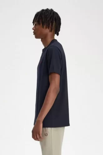 Herr-T-shirt med rund hals Herr-T-shirt med rund hals