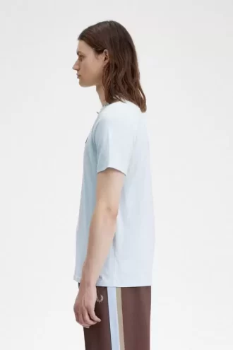 Herr-T-shirt med rund hals Herr-T-shirt med rund hals