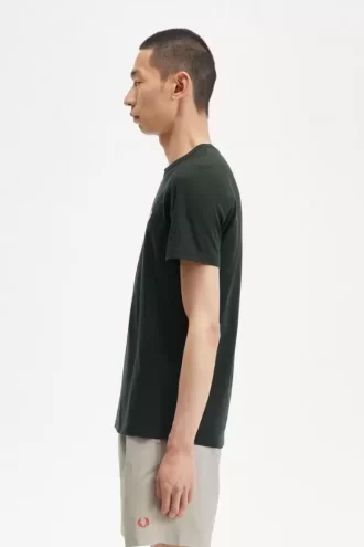 Herr-T-shirt med rund hals Herr-T-shirt med rund hals