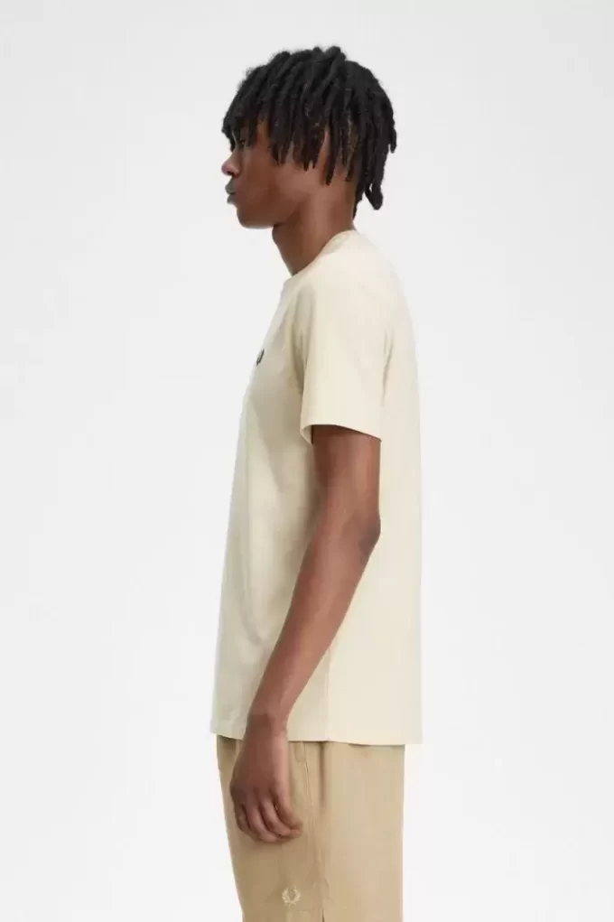 Herr-T-shirt med rund hals Herr-T-shirt med rund hals