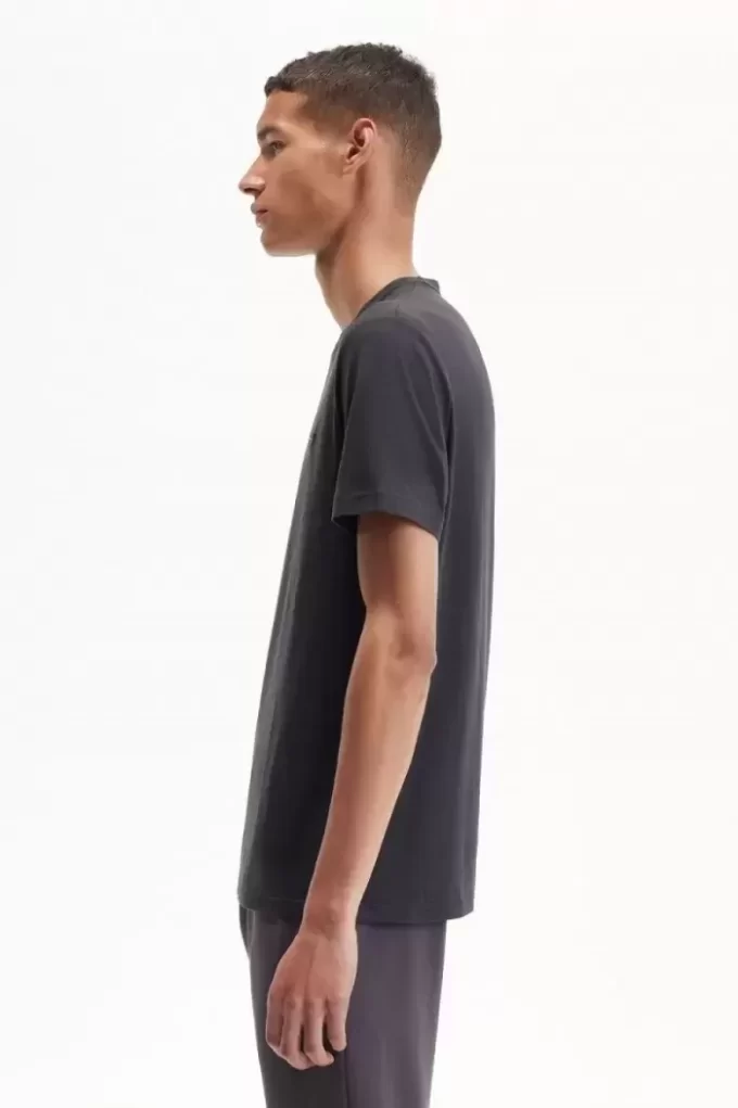 Herr-T-shirt med rund hals Herr-T-shirt med rund hals