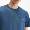Herr-T-shirt med rund hals Herr-T-shirt med rund hals