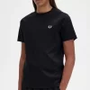 Herr-T-shirt med rund hals Herr-T-shirt med rund hals