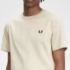 Herr-T-shirt med rund hals Herr-T-shirt med rund hals