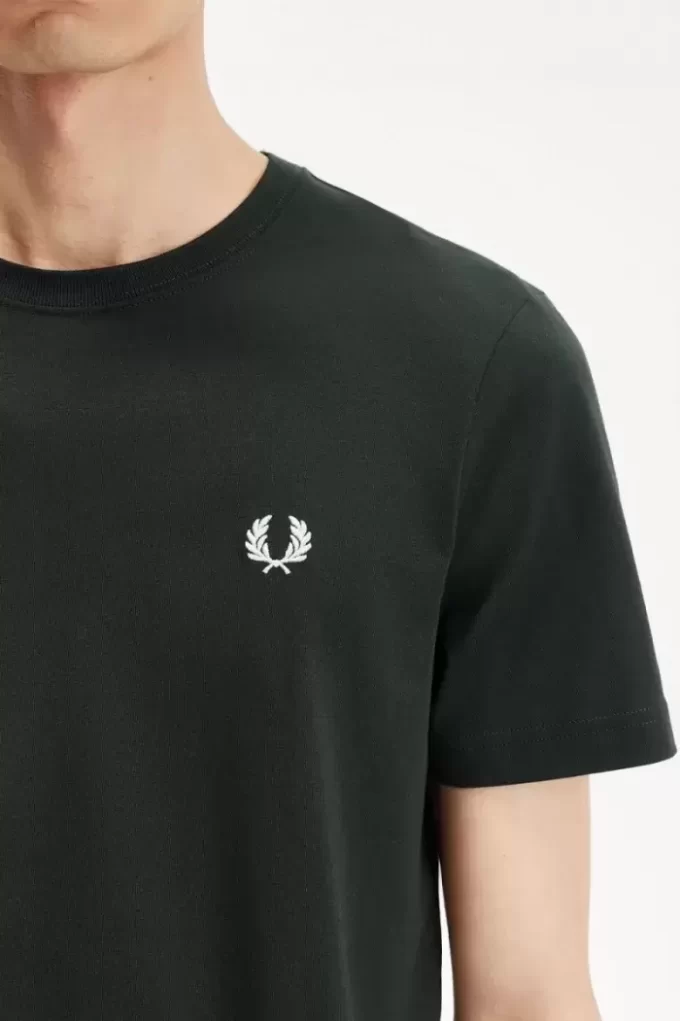 Herr-T-shirt med rund hals Herr-T-shirt med rund hals