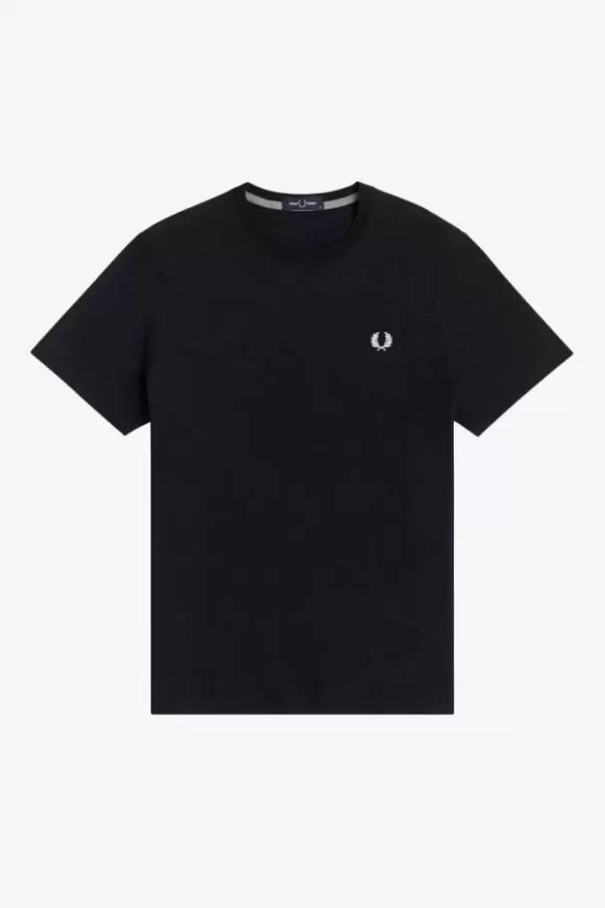 Herr-T-shirt med rund hals Herr-T-shirt med rund hals