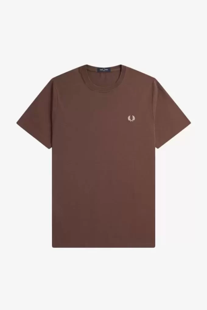Herr-T-shirt med rund hals Herr-T-shirt med rund hals