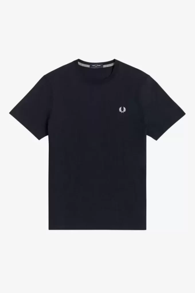Herr-T-shirt med rund hals Herr-T-shirt med rund hals