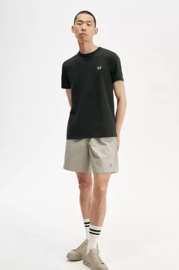 Herr-T-shirt med rund hals Herr-T-shirt med rund hals